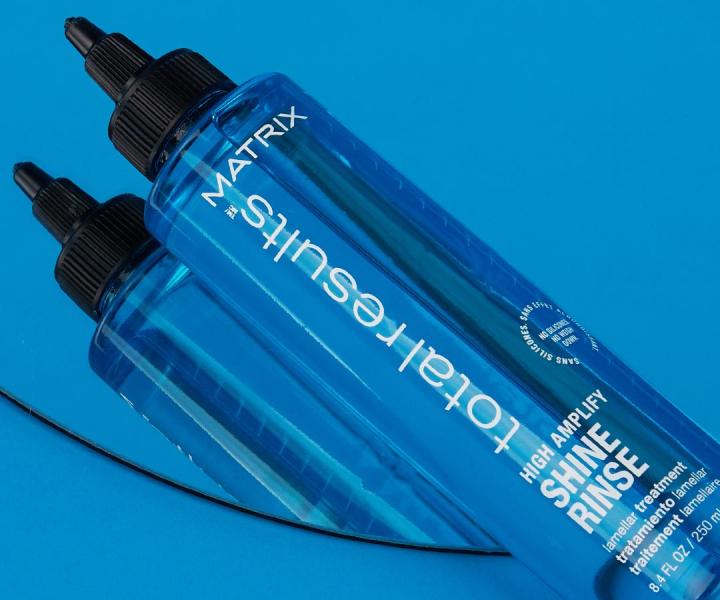 Starostlivos� pre hydrat�ciu a lesk vlasov Matrix High Amplify Shine Rinse - 250 ml