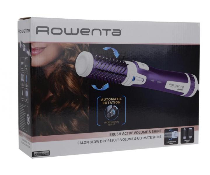 Rota�n� teplovzdu�n� kefa Rowenta CF9530F0 - fialov�