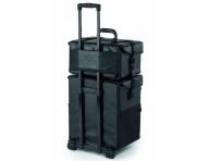 Kozmetick� kufr/voz�k 2v1 Sibel Make-up Trolley - �ierny