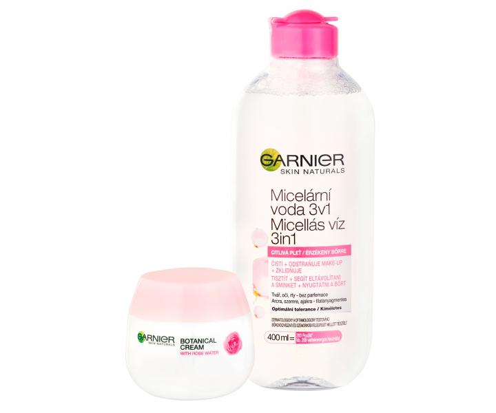 Dar�ekov� sada pre citliv� a such� ple� Garnier Skin Naturals