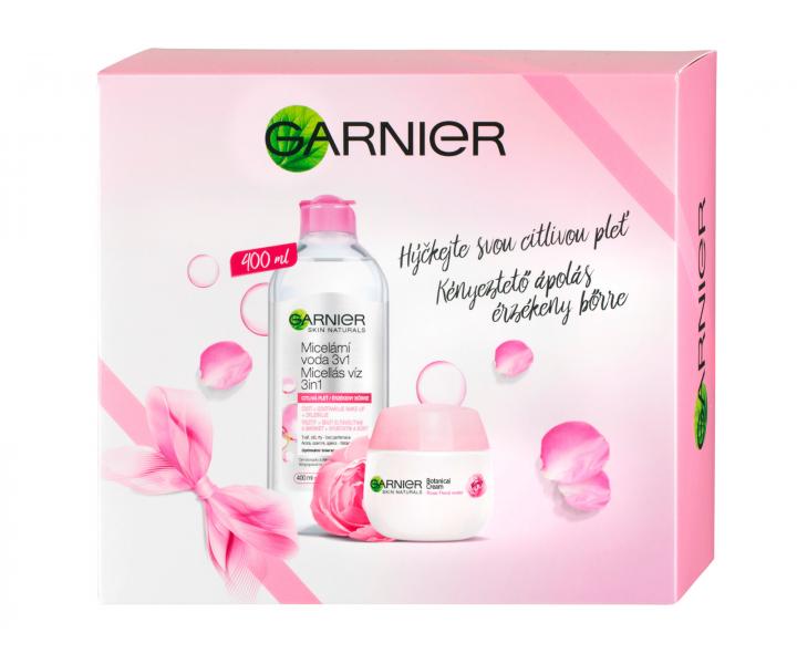 Dar�ekov� sada pre citliv� a such� ple� Garnier Skin Naturals