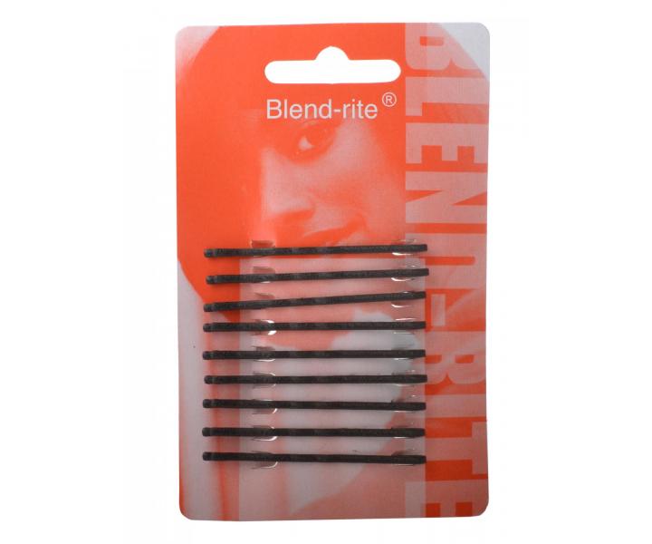 Vlnit sponka Sibel Blend-rite - 5 cm, matn hned - 9 ks