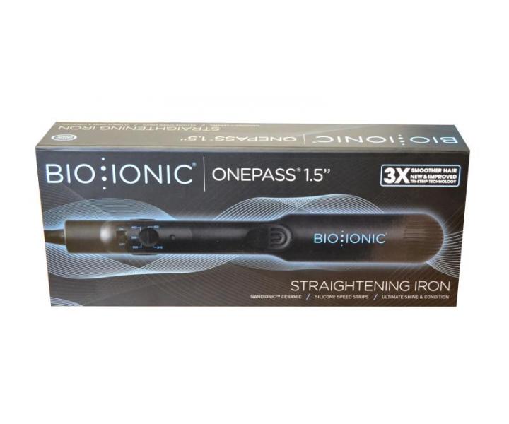 Inov ehlika na vlasy Bio Ionic One Pass 1.5" 38mm - ierna