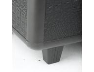 Sekcionlny kufor na kolieskach Sibel Modular - ierny