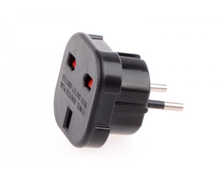 Nahrievacia kefa Original Best Buy Beox - �ierna, UK koncovka+EU redukcia