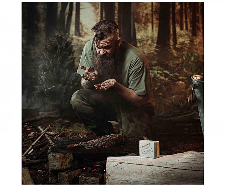 Mydlo na ruky Angry Beards High-Calibre Soap Dirty Sanchez - 100 g