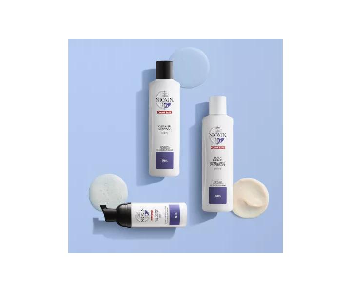 Sada pre silne rednce chemicky oetren vlasy Nioxin System 6 Trial Kit No.6