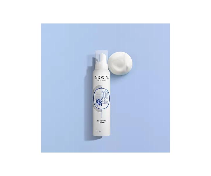 Pena pre prirodzen objem vlasov s flexibilnou fixciou Nioxin 3D Styling Bodifying Foam - 200 ml