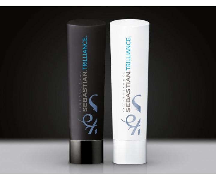 Jemne istiaci ampn pre lesk vlasov Sebastian Professional Trilliance Shampoo - 250 ml