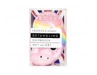 Kefa na roz�es�vanie vlasov Tangle Teezer Original Mini Rainbow The Unicorn - ru�ov� s jednoro�com
