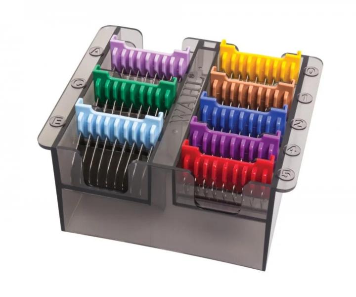 Sada n�hradn�ch kovov�ch nadstavcov Wahl Stainless Steel Attachments Combs 3027903 - 8 ks