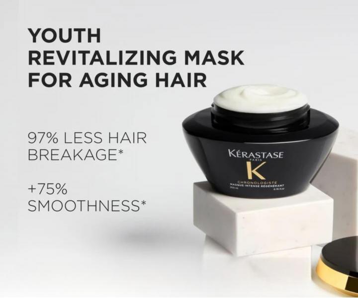 Revitaliza�n� hydrata�n� maska pre starn�ce vlasy K�rastase Chronologiste Masque Intense R�g�n�rant - 200 ml