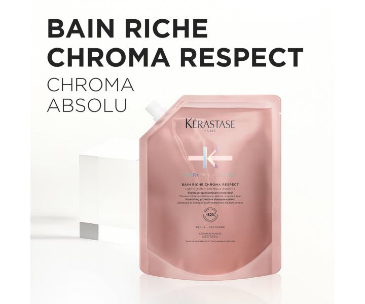 Vy�ivuj�ci �amp�n pre farben� vlasy K�rastase Chroma Absolu - 500 ml, n�hradn� n�pl�