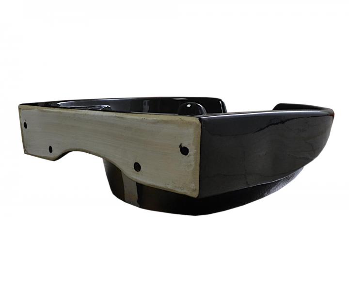 Barber umvadlo Bellazi - keramick, hranat ierne