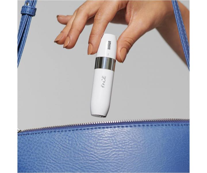 Dmsky strojek na odstrnenie chpkov na tvri Braun Face Mini FS1000 - biely