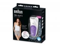 Dmsky epiltor s prsluenstvom Braun Silk Epil 5-541
