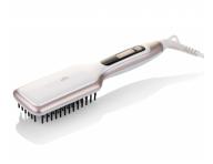 Nahrievacia ehliaca kefa na vlasy ETA Fenit - biela