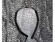 Kaderncka pltenka na strihanie Eurostil Professional - leopard - such zips
