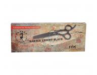 Profesion�lne kadern�cke efila�n� no�nice Fox Barber Expert 6" - 36 zubov, matn� �ierne