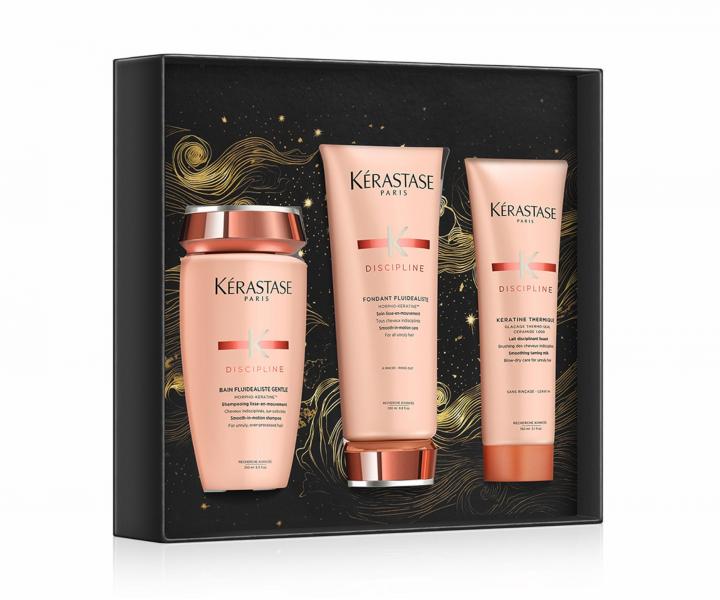 Dar�ekov� sada na uhladenie nepoddajn�ch vlasov K�rastase Discipline