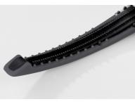 Klipsy do vlasov Sibel Colorproof - 12 cm, ierne, 6 ks