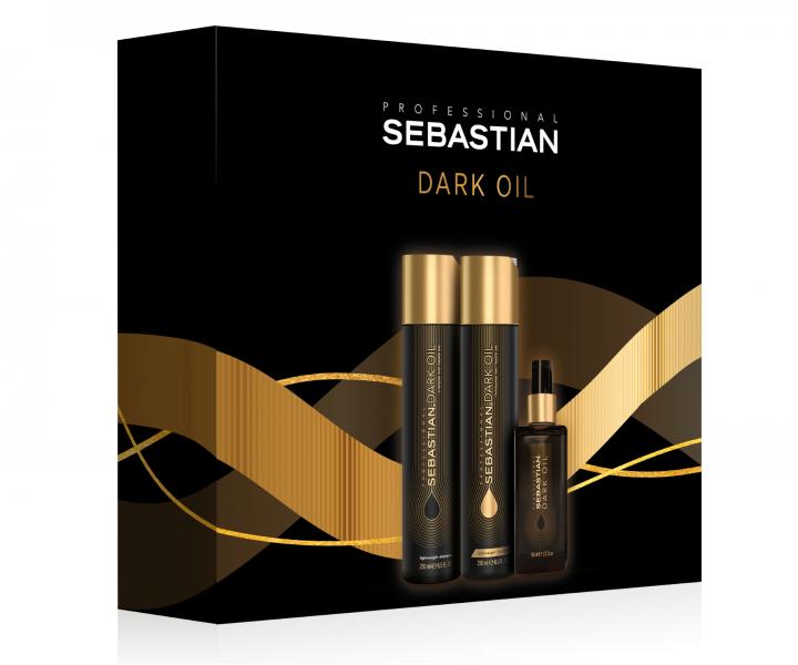 Rad vlasovej starostlivosti pre hladk a leskl vlasy Sebastian Professional Dark Oil