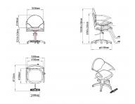 Kadern�cke kreslo SilverFox 6631 - �ierne