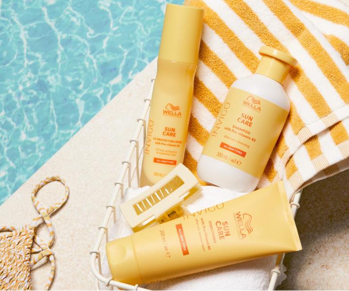 Kondicionr pre vlasy namhan slnkom Wella Professionals Invigo Sun Care Conditioner - 200 ml
