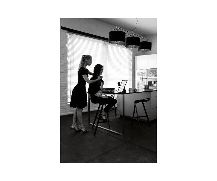 Skladacie kaderncke zrkadlo Sibel i-mirror ierne - 23,3 x 31,8 cm