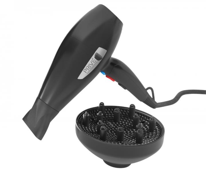 Profesion�lny f�n na vlasy Kiepe Priv� Hyper+ Professional - 2100 W, �ierny