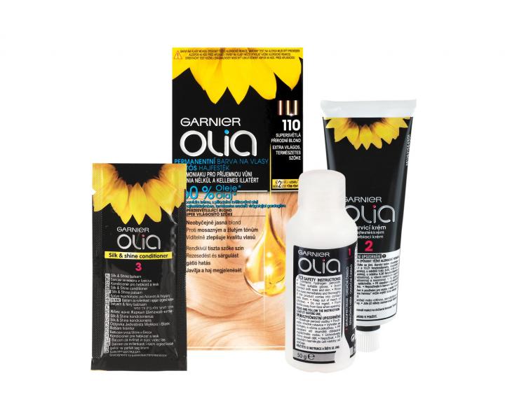 Permanentn� olejov� farba Garnier Olia 110 super svetl� pr�rodn� blond