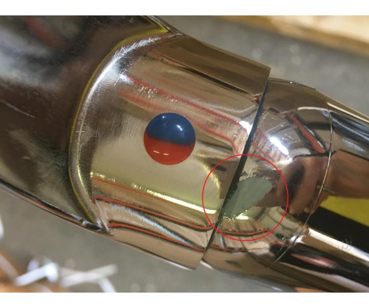 N�hradn� zmie�avacie bat�rie pre um�vac� box Detail, p�ka - II. akos� - odrenina a prasklina