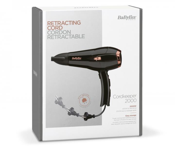 Fn na vlasy BaByliss Cordkeeper D373E - 2000 W
