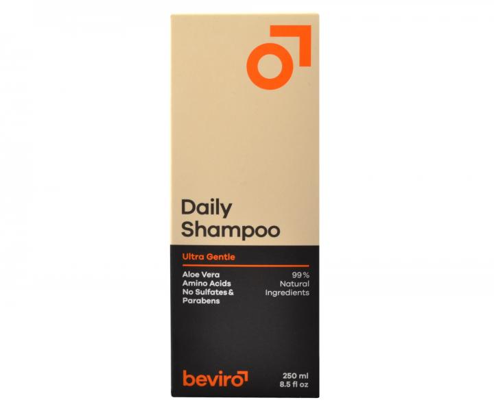 Prrodn ampn na vlasy pre denn pouitie Beviro Daily Shampoo - 250 ml