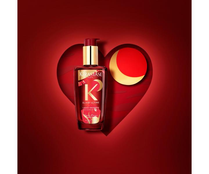 Olej pre v�etky typy vlasov K�rastase Elixir Ultime L�Huile Originale Tiger Rouge Edition - 100 ml