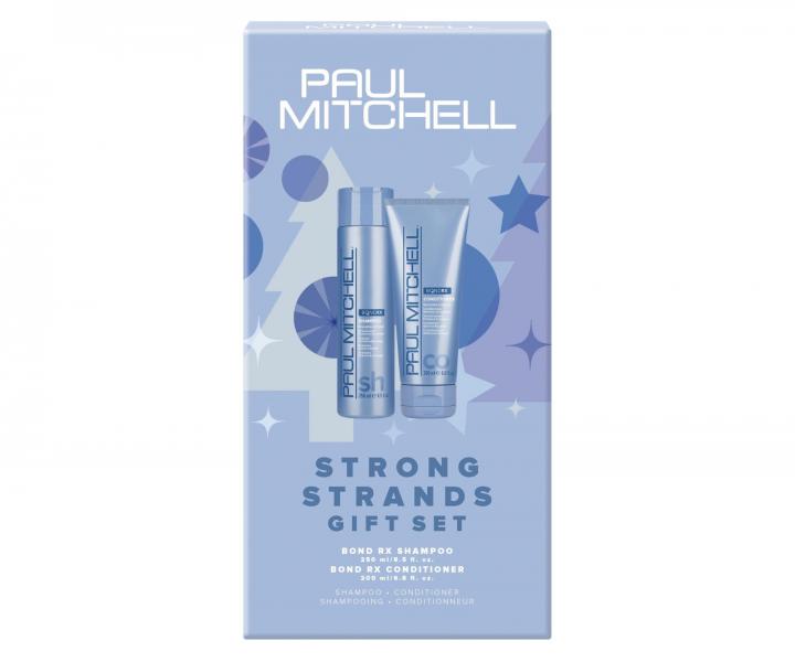Sada pre chemicky o�etren� vlasy Paul Mitchell Bond RX Strong Strands Gift Set