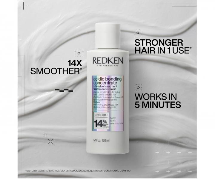 Intenzvne regeneran rad pre obnovu vlasovho vlkna Redken Acidic Bonding Concentrate