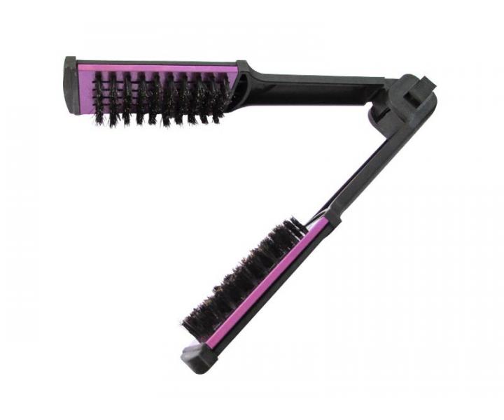 Kefa na vyrovnvanie vlasov Duko B077 - ierno-fialov