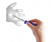 TPE rukavice Espeon TPE AllFood - 200 ks, biele, nepudrovan, vekos M