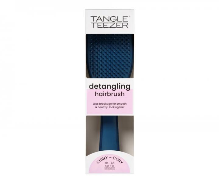 Kefa na rozesvanie kueravch vlasov Tangle Teezer The Ultimate Detangler Naturally Curly Galactic Blue - galakticky modr