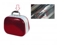 Kozmetick� kufr�k Hairway krokod�lia ko�a - �erven� - II. akos� - odrenina