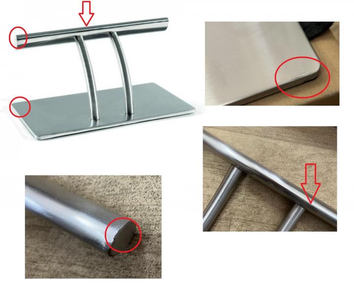 Podnonk na podlahu Sibel Idealismus - nerezov oce - II. akos, pokriaban