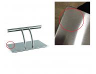 Podnonk na podlahu Sibel Idealizmus - nerezov oce - II. akos - ryhy na podstavci