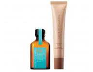 Dar�ekov� sada olejovej starostlivosti a balzamu na pery Moroccanoil The Shine Suite Vanilla Date Tinted Lip Balm Gift Set