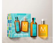 Dar�ekov� sada olejovej starostlivosti Moroccanoil Treatment Hair & Hand Heroes + tekut� mydlo na ruky Moroccanoil zadarmo