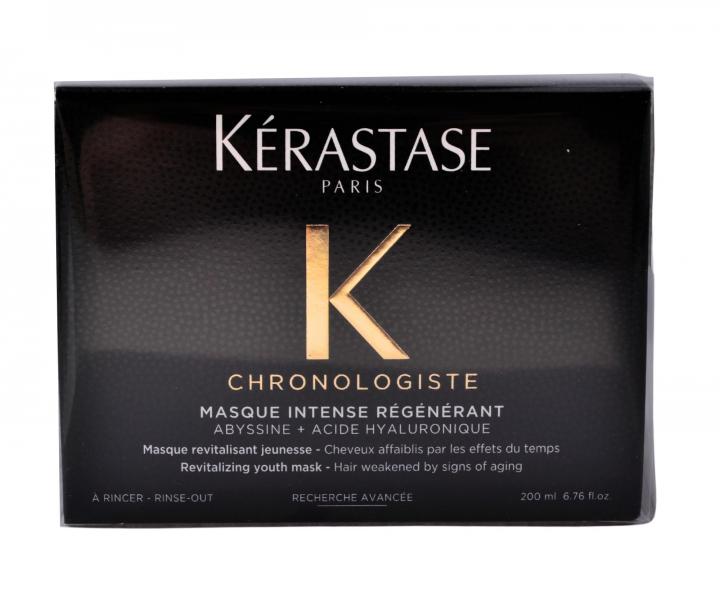 Revitaliza�n� hydrata�n� maska pre starn�ce vlasy K�rastase Chronologiste Masque Intense R�g�n�rant - 200 ml