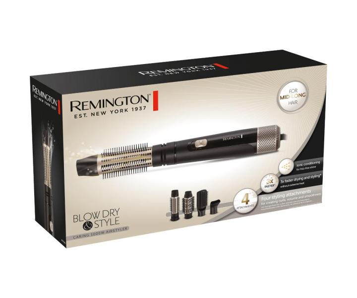 Teplovzdun rotan kefa Remington Blow Dry & Style AS7580 - 1000 W, ierna