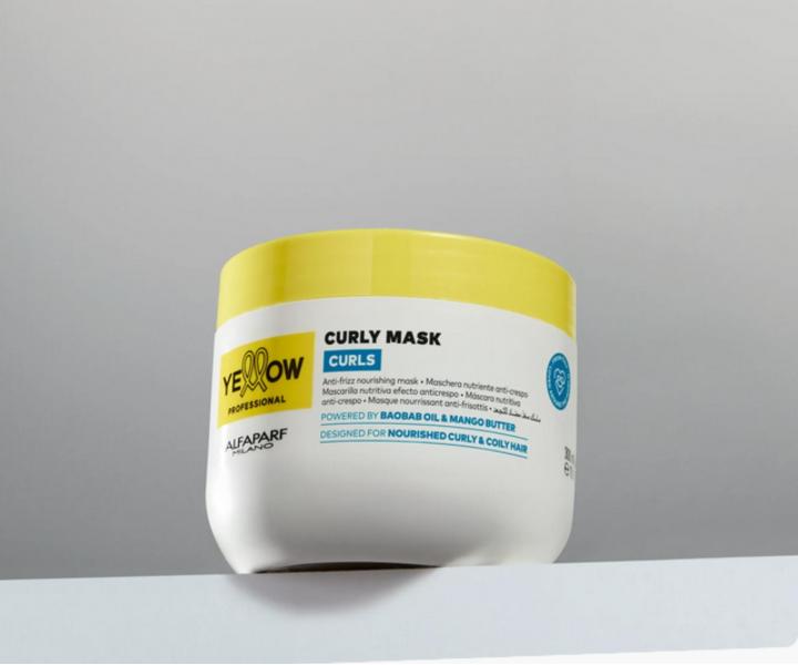 Rad pre vlnit�, ku�erav� a afro vlasy Yellow Professional Curls