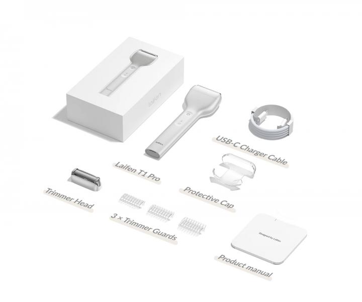 Plan�etov� holiaci stroj�ek na f�zy Laifen T1 Pro Silver - strieborn�