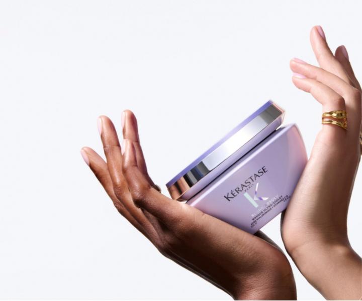 Maska pre neutraliz�ciu �lt�ho t�ne K�rastase Blond Absolu Masque Ultra-Violet - 200 ml